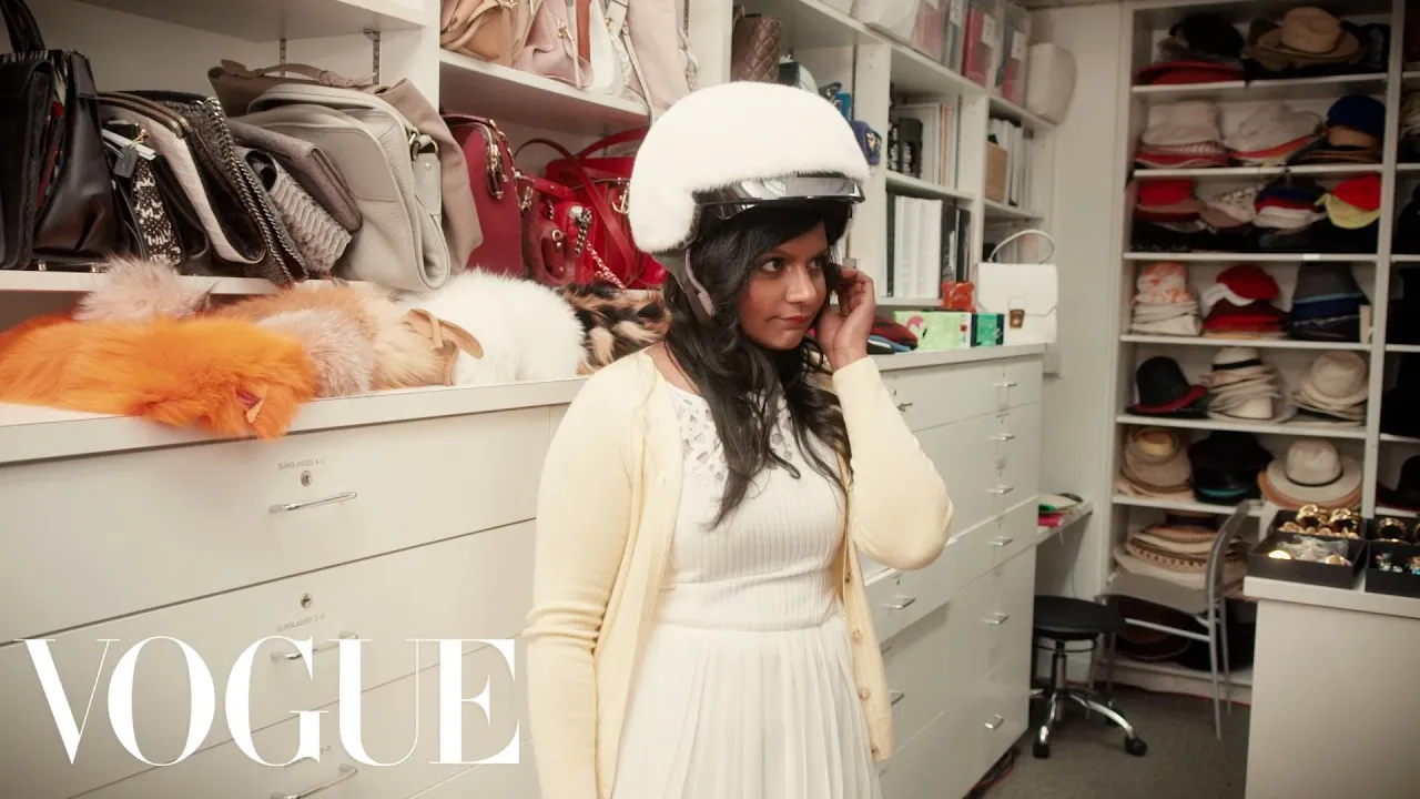 Mindy Kaling Visits the Vogue Closet for a Fitting - Vogue Original Shorts