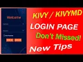 - Login Page Sign up Page Python Login Screen Tutorial