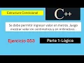 Ejercicio 053 ConversorMetros