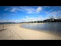 Storm Water Flooding at Santa Monica Pier - California Severe Weather 2025 4K