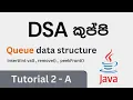 DSA - Queue data structure Linear Queue Part A