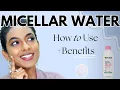 How to use Micellar Water Benefits of Garnier Micellar Cleansing Water