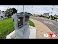 Speed camera but also free parking in Newark Delaware as UD students move in