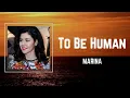Download Lagu MARINA - To Be Human (Lyrics) 🎵