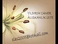 YILDIRIM CANER ALIŞKANLIK İŞTE