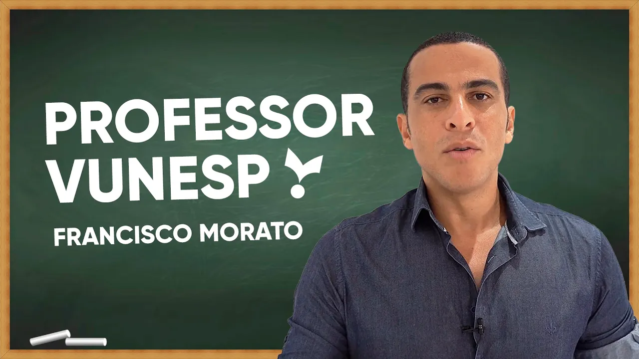 VUNESP 2022 - PROFESSOR - FRANCISCO MORATO - PORTUGUÊS