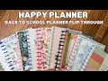 Happy Planner 2025-2026 Back to School Planner Flip Through - 9 New Planners