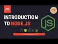 Introduction to Node js Backend Framework What is Node js