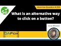 What is an alternative way to click on a button Selenium Interview Question