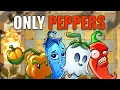 Can You Beat Plants Vs Zombies 2 With ONLY PEPPERS
