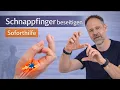 Lagu Schnappfinger beseitigen - Diese Übung hilft direkt!
