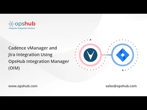 watch Verisium Manager (vManager) Integration for Jira video