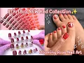 BTARTBOX NEW RED COLLECTION SOFT GEL NAILS BLOOMING ROSES NAIL ART EASY APPLICATION