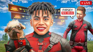 🔴[Live] Only Serious Push😁 CS Top 1 Done👽🔥-  Grandmaster Free Fire Live !!  #iQOO #iQOOZ11