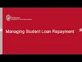 Managing Student Loan Repayment