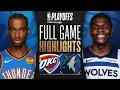 THUNDER at TIMBERWOLVES FULL GAME 3 HIGHLIGHTS May 24 2025