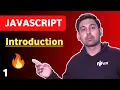 JavaScript Introduction In Hindi Lecture 1 Best Easy Explanation In Hindi