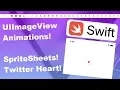 UIImageView Animations - Twitter Heart SpriteSheet Animation