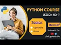 Day3 Python Course in telugu variables operators errors Telugu Tech Life