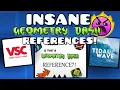INSANE geometry dash REFERENCES Part 3
