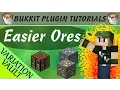 Easier Ores Crafting for ore blocks Minecraft Bukkit Plugin