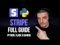 Stripe Integration in Python - Full Tutorial with Flask Django