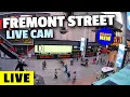 LIVE from Fremont Street in DOWNTOWN LAS VEGAS With Fremont Street WALKTHRU S Live Cam