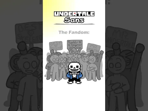 Undertale vs Deltarune Sans Fandom Reaction #undertale #deltarune #sans #animation