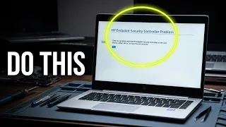 How to Fix HP EliteBook 840 G6 Endpoint Security Controller Error 100 Working