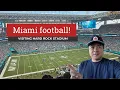 Football in MIAMI Seeing the Dolphins at Hard Rock Stadium