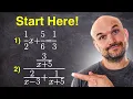 Simplifying Complex Fractions Start Here