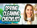 Spring Cleaning Checklist for Your Home - My Top 10