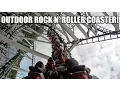 Download Lagu Xpress aka Outdoor Rock N Roller Coaster! 60fps POV Walibi Holland Netherlands
