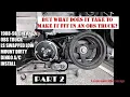 88-98 Chevy GMC OBS Truck LS Swapped Dirty Dingo Low Mount Install Part 2