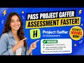 Handshake AI Project Gaffer Assessment Questions and Answers