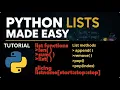 Python Lists Crash Course - Everything You Need to Know