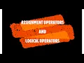 Assignment Logical Operators - Python For Beginners Using CodeSkulptor 5 minutes
