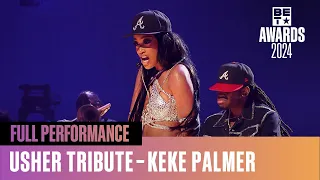 Keke Palmer Performs Usher S Late 90 S Classic You Make Me Wanna BET Awards 24 
