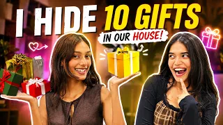 I Hide 10 Gifts In My House🎁🏠… Can She Find Them ALL IN 20 MINUTES😱 | BestFriend Challenge 