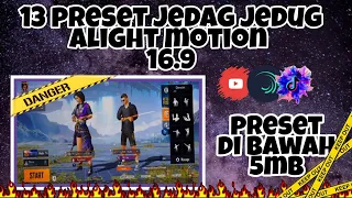 Download 13 PRESET JEDAG JEDUG ALIGHT MOTION,UKURAN 16.9📸🎟️ MP3