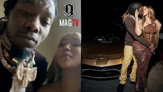 cardi b buys offset a 690k lamborghini for his 29th b day
