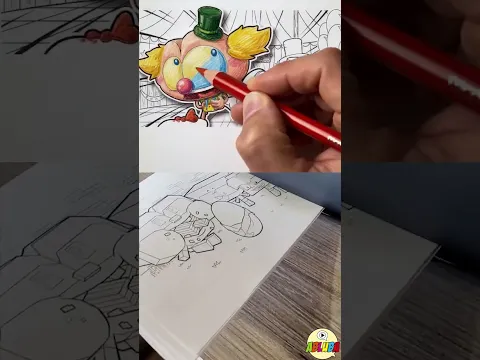 Diversão garantida com Mongo e Drongo para colorir 🤩🖍️ #mongoedrongo #colorir #shorts