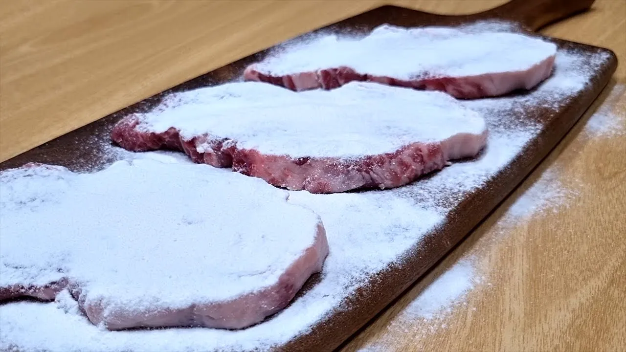 돼지고기 목살 탕수육