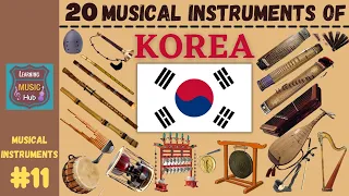 20 musical instruments of korea lesson 11 learning music hub musical instruments