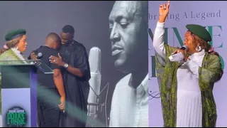 people in tears as tope alabi sings at sammie okposo burial reveal what he told her b4 he died