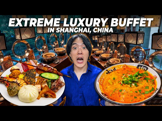 I Tried Shanghai's SUPER LUXURY Buffet!