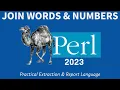 Perl Programming - Join Array String Numbers 2023