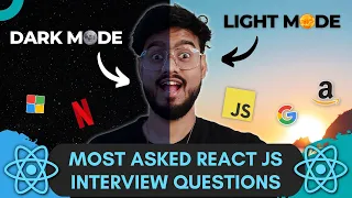 React JS Interview Questions Dark mode Light mode - Frontend Machine Coding Interview Experience