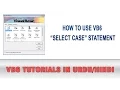 VB6 Tutorial In Urdu - VB6 Select Case Statement