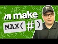 Maximum Numbers Make com MAX Make Function Array and Aggregator